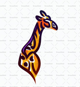 Abstrakte Giraffenflecken